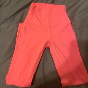 Pink lululemon align leggings